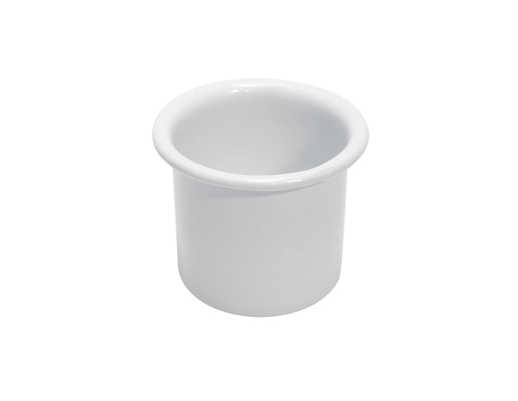 Tequilero de peltre blanco sin bordes