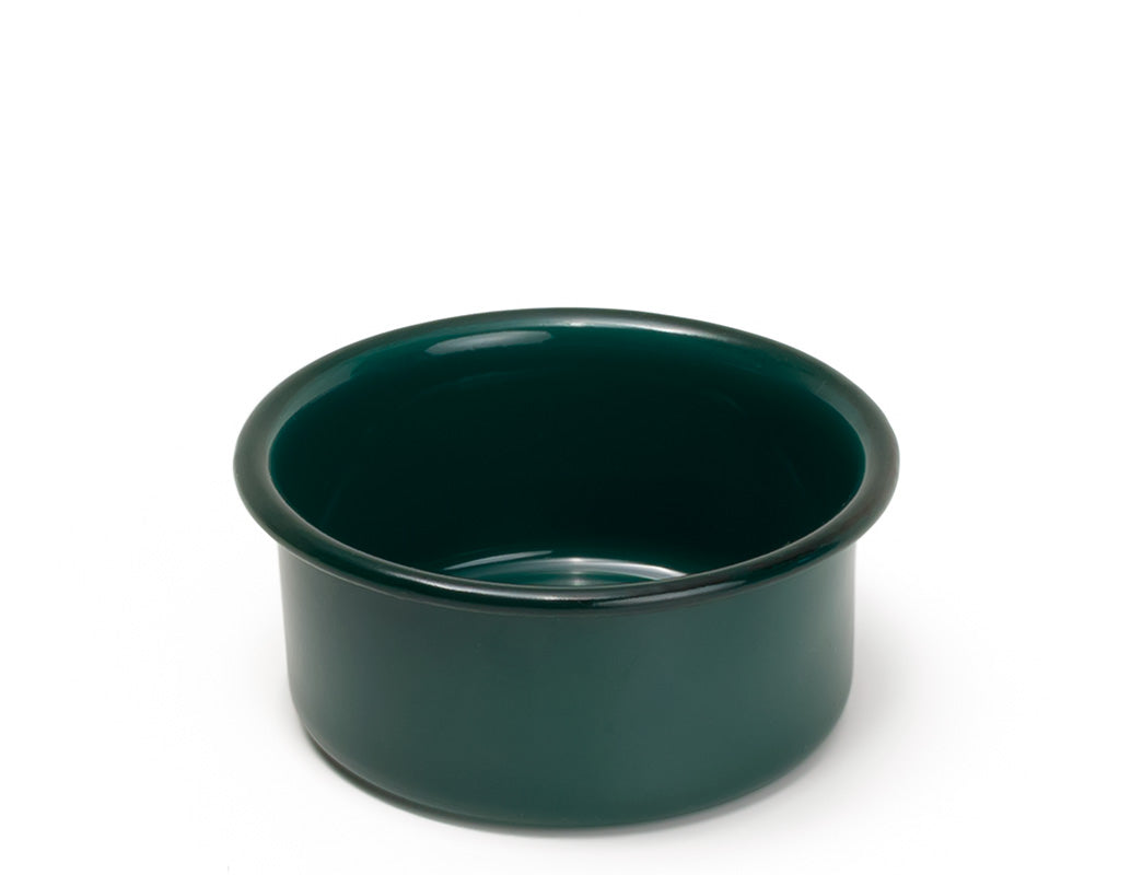 Salsera recta verde de peltre