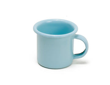 Taza para expreso menta de peltre sin bordes